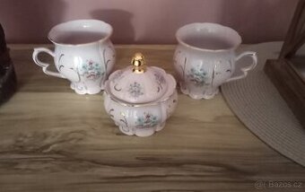 Růžový  porcelán