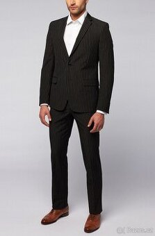 HUGO BOSS LUXUSNÍ SLIM PÁNSKÝ OBLEK- M
