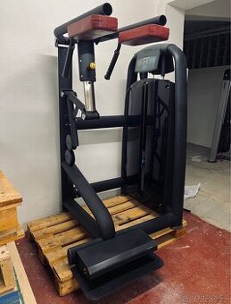 Posilovací stroj - lýtka ve stoji - cihly 120kg - zánovní