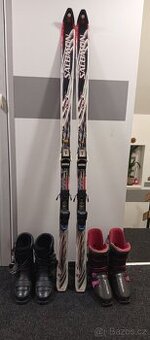 Lyže+boty Salomon