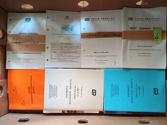 Drážní předpisy, jízdní řády aj. 4