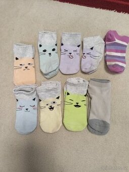 Dívčí kotníkové ponožky