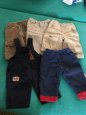Kojenecké chlapecké kalhoty
