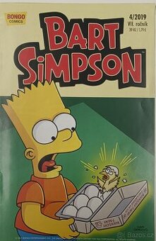 Komiks Bart Simpson 4/2019 - české vydání