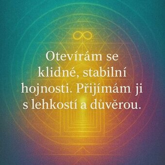 Energetický obraz na míru + afirmace – digitální forma