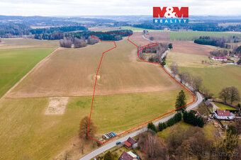 Prodej souboru pozemků, 108437 m², Vysočina - 1