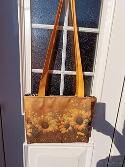 Kabelka ruční práce Slunečnice