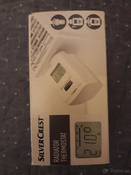 3 hlavice pro radiátor digitální - zcela nové