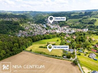 Prodej pozemku pro bydlení, 3 984 m² na okraji Železného Bro