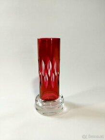 Váza červená Nový Bor