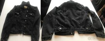 Bunda jeansová dámská FB Sisters, tmavě šedá, vel. XS