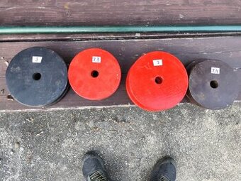 Nakládací činkový set