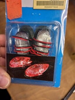 Led karbonové kapkové blinkry