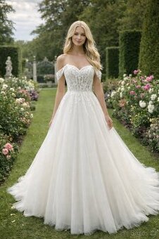 nové svatební šaty