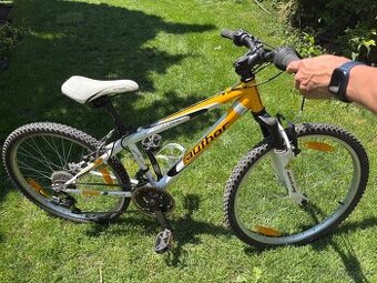 Dětské kolo MTB Junior Author Mustang 24" rám 13 cca 7-10le