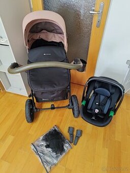 Kinderkraft Moov 3v1 – TOP STAV, kompletní sada s příslušens