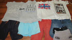 Letní oblečení pro chlapce 10kusů velikost 146