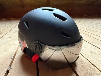 McKINLEY · Pulse Visor lyžařská helma, vel. 55-58 černá