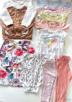 Set dívčího oblečení, vel. 86/92