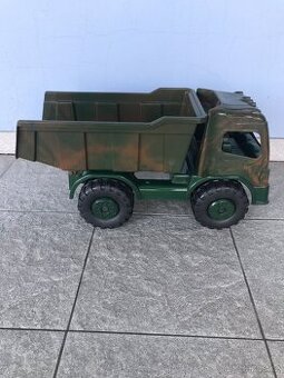 Dětské nákladní auto na písek 50 cm maskáč