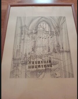 Karel Beneš 50x38 cm