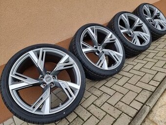 22″ 5×112 AUDI RS6 / RS7 + 285/30R22 PIRELLI letné NEW