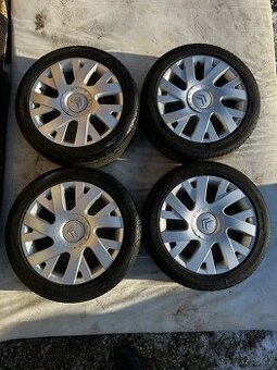 alu kola Citroën R17 + letní pneu – 4 ks