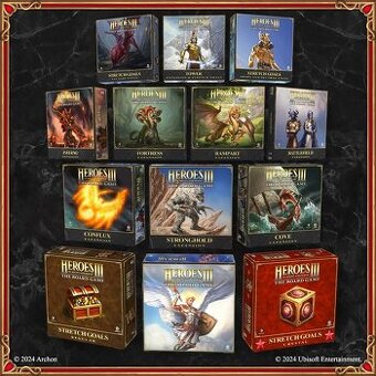 Desková hra Heroes of Might & Magic III EN kompletní edice
