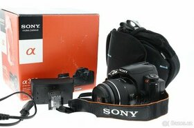 Zrcadlovka Sony a390 + 18-55mm + příslušenství