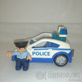 Lego duplo policejní auto a policista ze setu 4963 - 1