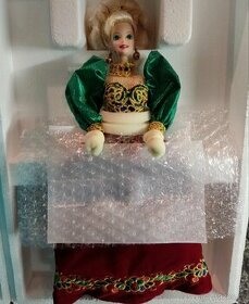 Sběratelská porcelánová Barbie 1995