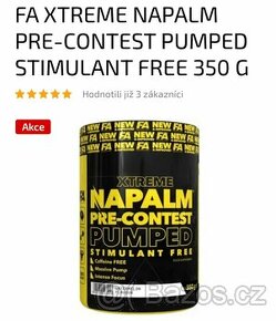 Xtreme Napalm Pre-Contest Stimulant Free 350 g