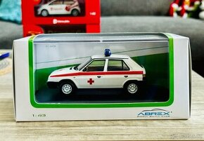 Abrex Škoda Favorit Zdravotnická Služba Policie