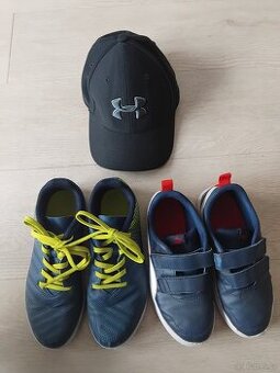 Tenisky Puma 33, Kipsta 35, zdarma kšiltovka