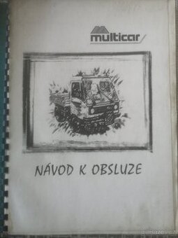 Návod k obsluze a údržbě MULTICAR M26