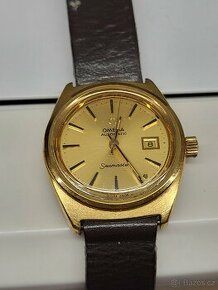 Omega Automatic Seamaster - dámské pozlacené hodinky