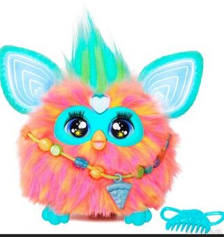 Furby korálový - CZ verze - Nový nerozbalený