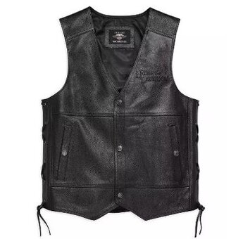 HARLEY DAVIDSON® KOŽENÁ VESTA NOVÁ