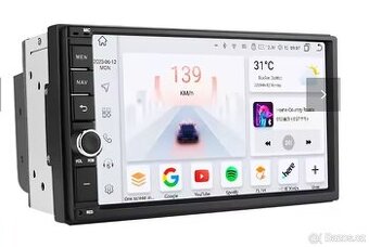 Autorádio Android 2DIN s internetem