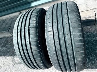 LETNÍ PNEU 225/55 R16 DUNLOP 6-7mm, cena za 2ks