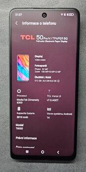 TCL 50 Pro NXTPAPER 5G 512GB - 1