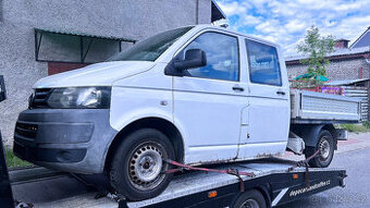 Vůz na díly VW Transporter T5 7J FL 2011 CAAC KUP LB9A