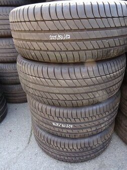 Letní pneu Continental a Michelin, 225/50/17, 4 ks, 6-7 mm