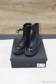 Dívčí kožené kozačky Tommy Hilfiger vel. 36