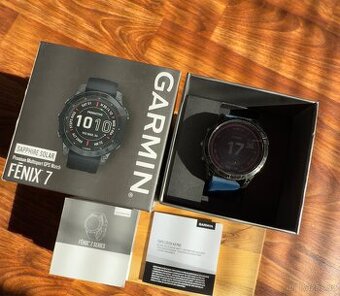 Garmin Fenix 7 sapphire solar