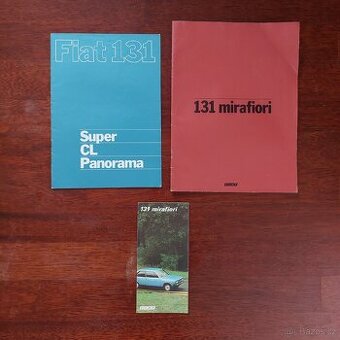 Fiat 131 - prospekty