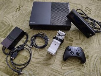 XBOX ONE + ovladač + kinect + volant