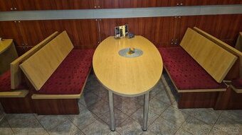 Stoly vč.lavic pro provozovnu/restauraci