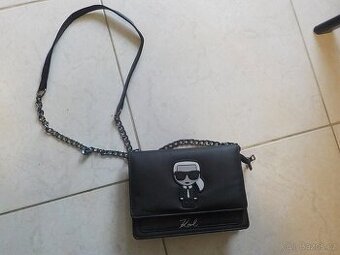 Karl Lagerfeld černa kabelka -jako nova