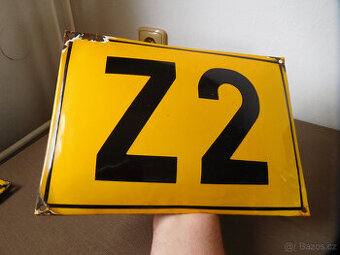 SMALTOVANÁ CEDULE - 2